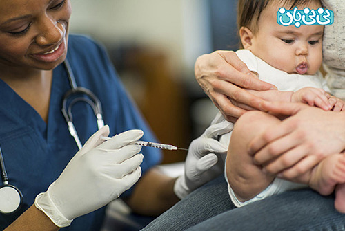 پیشگیری از تب واکسن در نوزادان