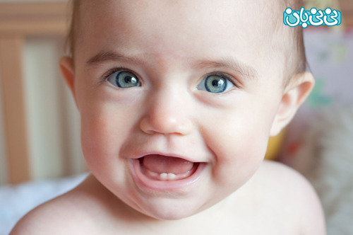 سن رويش دندان در نوزادان