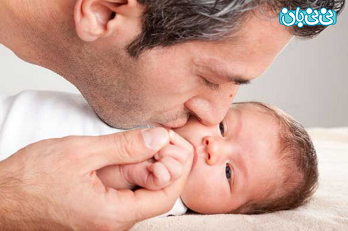 سلامت نوزاد با بوسه به خطر میفتد!