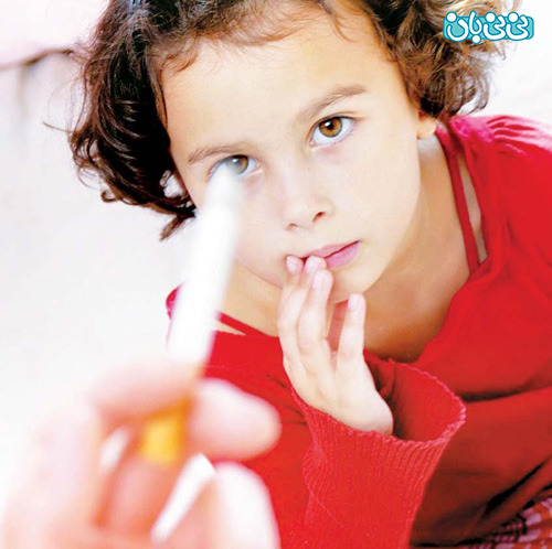 خشن شدن کودکان در معرض دود سیگار