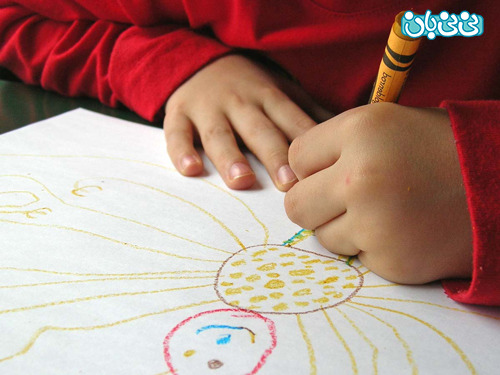 خطوط موازی در نقاشی کودک نشانه چیست؟