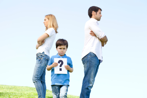 دوراهی پدر و مادر، سرگردانی كودک در طلاق