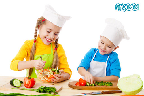آموزش آشپزی برای بچه ها