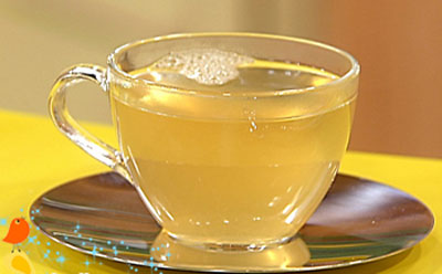 چاي زنجبيلی با عسل و ليمو