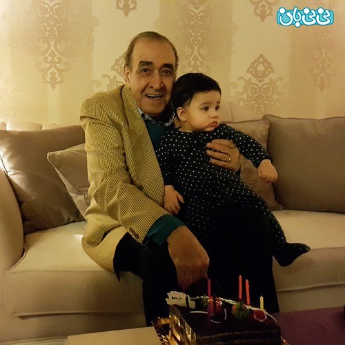 عکس های احسان خواجه امیری و پسرش در سال 93