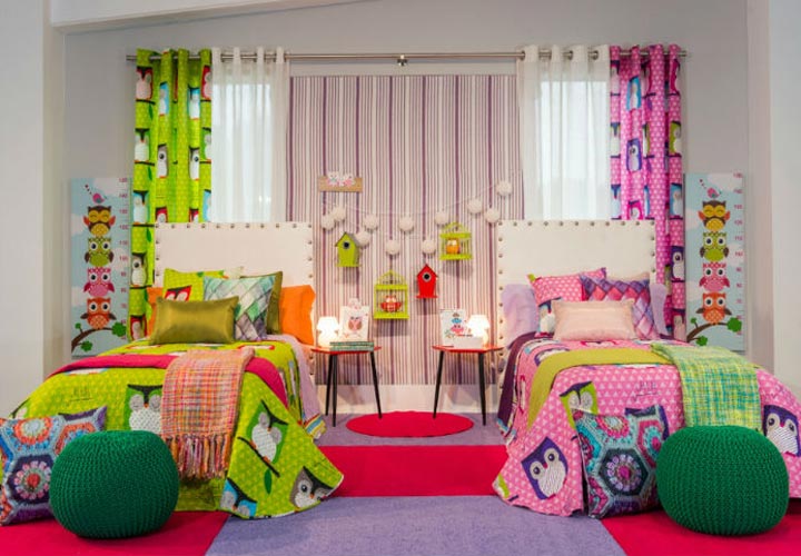 طراحی دکوراسیون اتاق خواب دخترانه با ۱۶ نکته خلاقانه | چطور