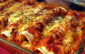 انچیلاداس enchilabas (غذای مکزیکی)