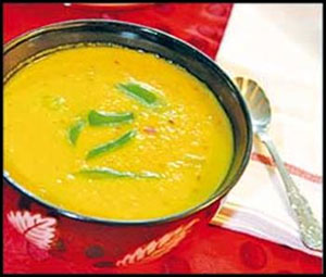 سوپ عدس هندی