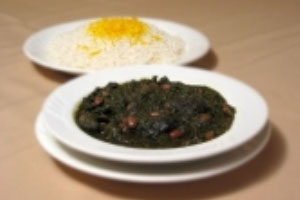 خورش قورمه سبزی بدون گوشت!