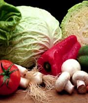 غذای اصلی : غذای سبزیجات