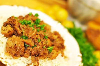 خوراک مرغ ایرانی با سرآشپز خارجی