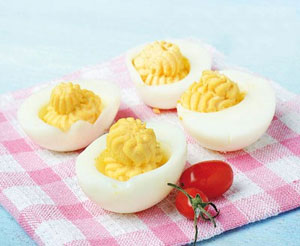میموسای تخم‌ مرغ، پیش غذای جهانی