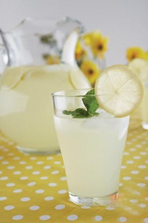 نوشیدنی نعنا و لیمو