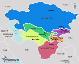 مرور تحولات آسیای مرکزی