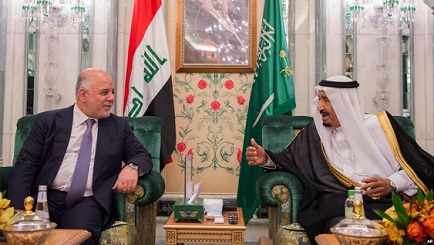 پر رنگ شدن روابط ریاض بغداد