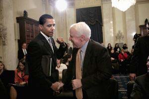جدال اوباما و مک کین نبرد آرزو و تجربه