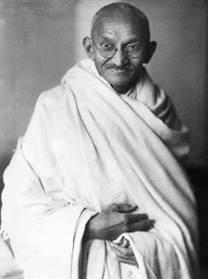 مهاتما گاندی, مرد صلح و آرامش