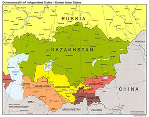 بی ثباتی دولت ها در آسیای مرکزی و تبعات امنیتی آن