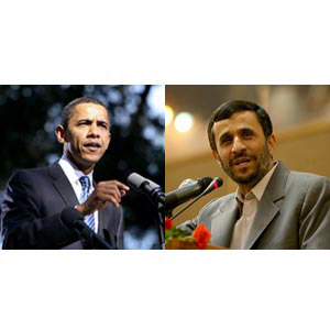 پیام احمدی نژاد به اوباما