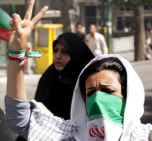 صحبت هایی از یک انقلاب سبز در تهران است