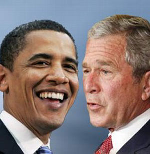 اوباما بدترین اشتباهات بوش را تکرار می کند