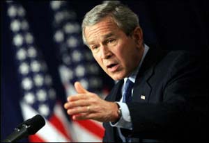 نشیب و فراز اقتدار بین المللی امریکا در دولت بوش