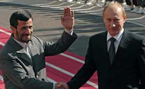 نتایج اصلی دیدار پوتین و احمدی نژاد