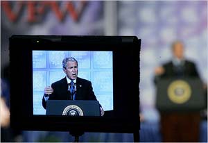 بوش در رویارویی با ایران ناتوان و سردرگم است