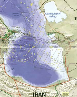 چرا دریای خزر دریای قزوین
