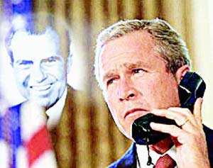 سرنوشت مشترك بوش و نیكسون