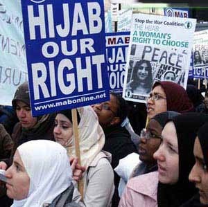حجاب نماد جهاد و پایداری در جهان بعد از ۱۱ سپتامبر