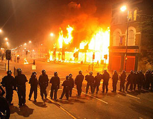 شورش های لندن درجه صفر اعتراض