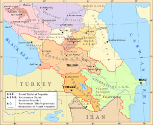 ناکامی ایران در توسعه نفوذ در قفقاز جنوبی