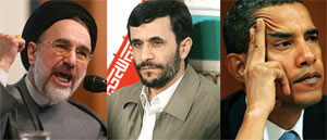 خاتمی ـ احمدی نژاد ـ اوباما
