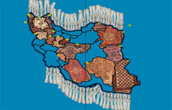 ایران با قالی فرش شده است