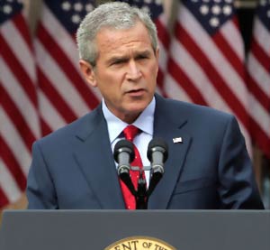 تاثیر سیاست های جنگ طلبانه بوش بر بحران مالی جهان