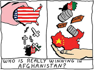 چین می خواهد بر افغانستان مسلط شود