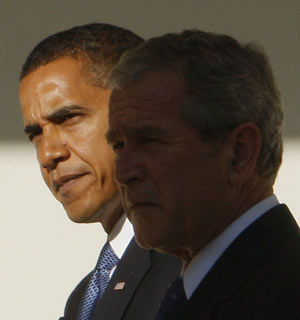 اوباما بدترین اشتباهات بوش را تکرار می کند