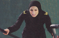 زهرا سالاریه تنها کاپیتان زن ایران