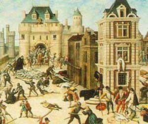 فاجعه شهر پمپئی و آغاز جنگ های مذهبی در فرانسه