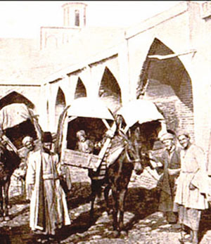 رفاه مسافران در ایران قدیم