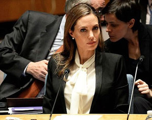 سخنرانی آنجلینا جولی در سازمان ملل