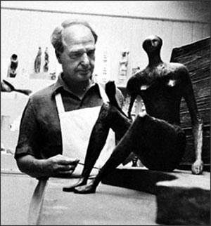 هنری مور ,مجسمه ساز ۱۹۸۶ ۱۸۹۸