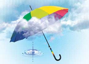 شاعر آفتابی در هوای چتری