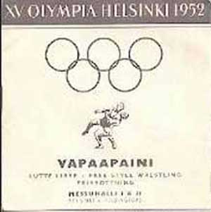 مسابقه های کشتی آزاد بازی های المپیک ۱۹۵۲ هلسینکی