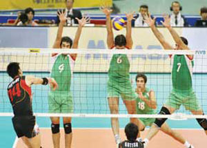 تجربه جهانی والیبال ایران