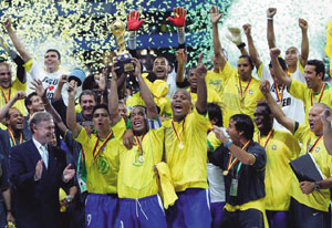 برزیل قهرمان جام جهانی می شود