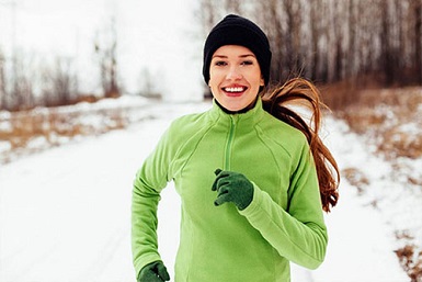 فوائد دویدن در هوای سرد