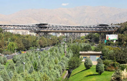 پل طبیعت زیباترین پل مدرن ایران