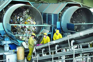 بازیافت زباله صنعتی رها شده